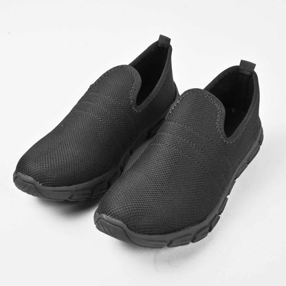 MR Men's Slip On Jogger Shoes Men's Shoes SNAN Traders Black EUR 39 