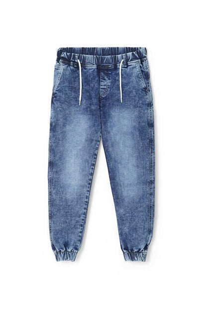 JL Men's Denim Jogger Pants