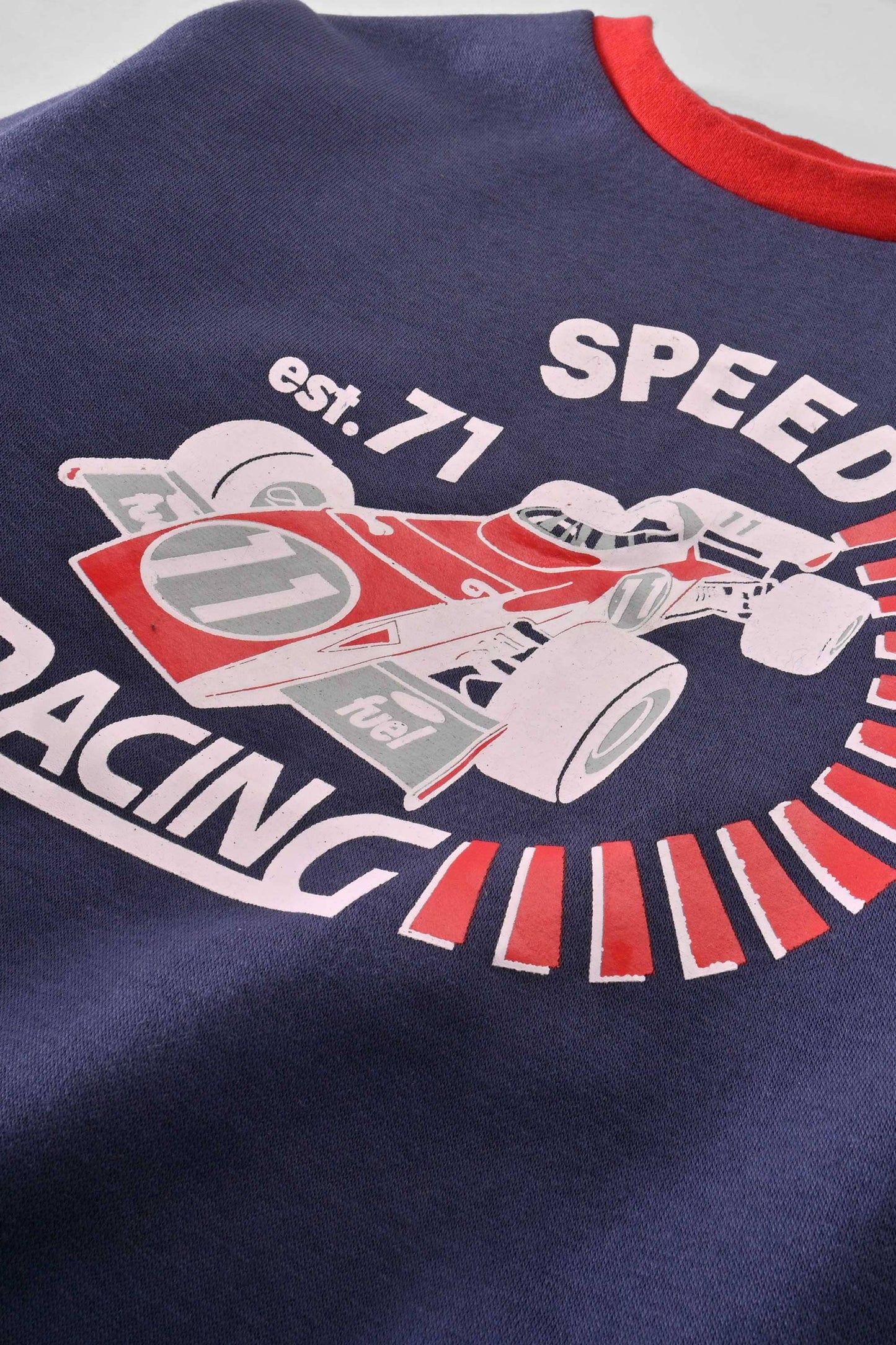 Archer & Finch Boy's Speed Racing Printed Fleece Sweat Shirt Boy's Sweat Shirt LFS 