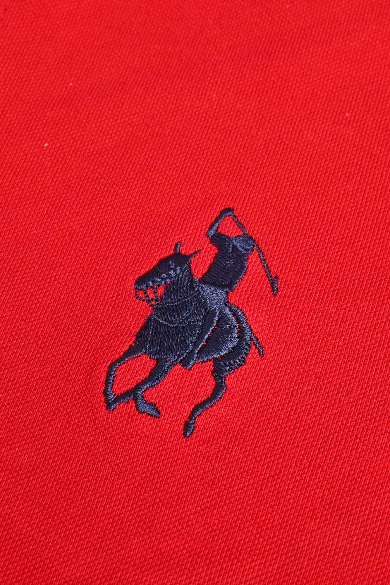 Polo Republica Men's Horse & Crest Embroidered Short Sleeve Polo Shirt Men's Polo Shirt Polo Republica 
