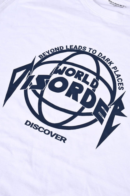 Polo Republica Men's World Disorder Printed Crew Neck Tee Shirt Men's Tee Shirt Polo Republica 