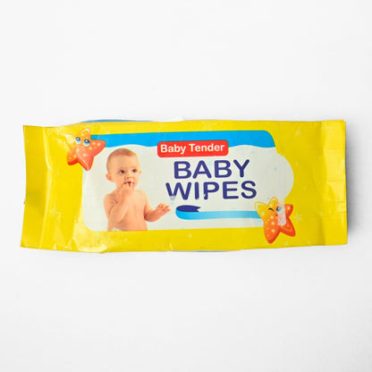 Baby Tender Cleansing Wipes Kid's Accessories RAM Yellow 