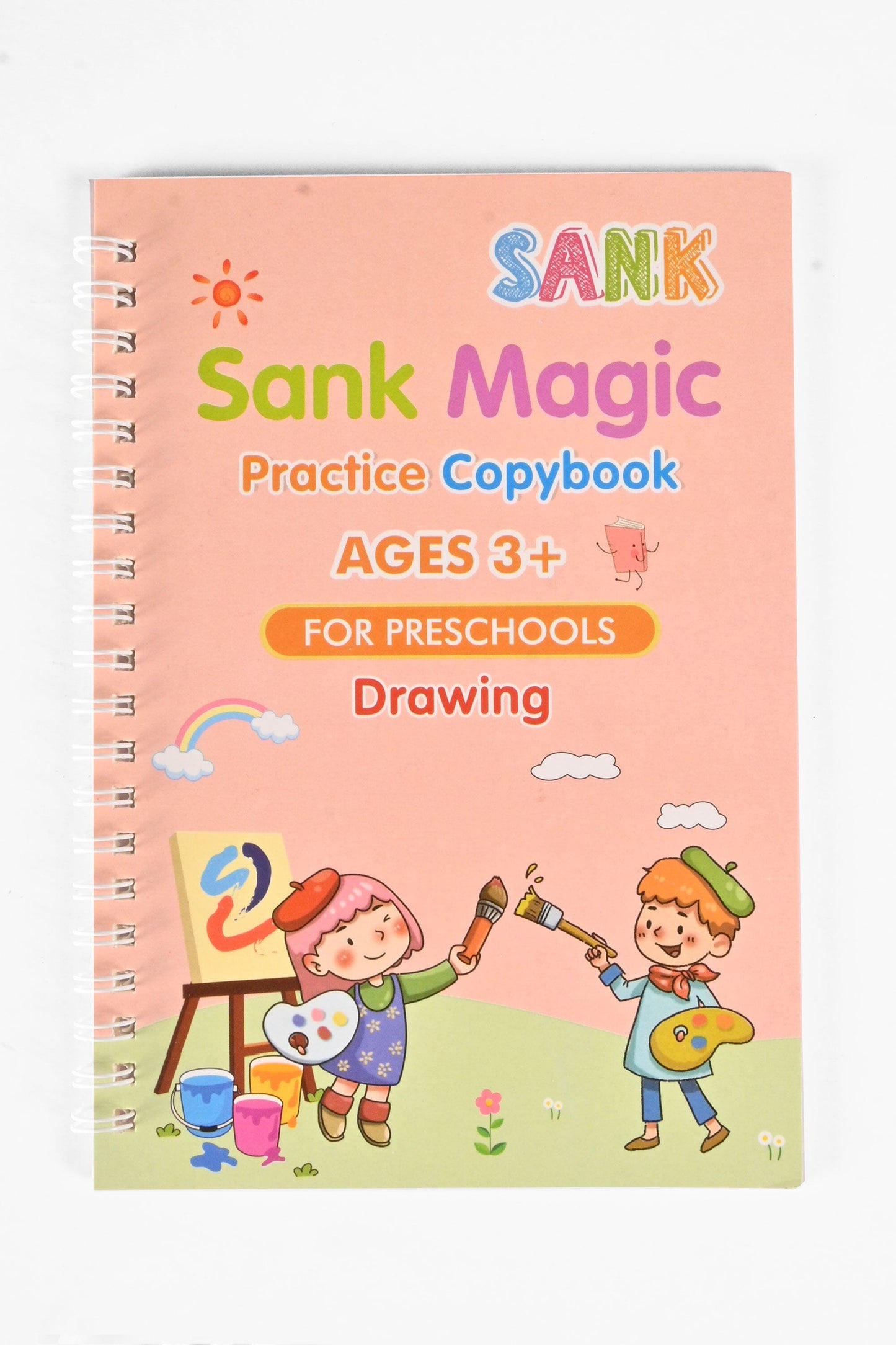 Sank Magic Practice Copybook For Preschools Drawing - Pack of 4 Book SDQ 