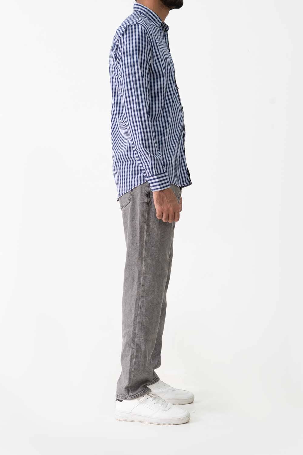 Scanners Elegant Men's Checkered Casual Shirt