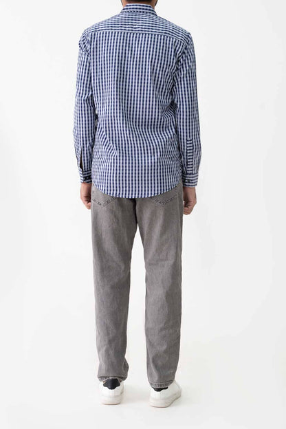 Scanners Elegant Men's Checkered Casual Shirt