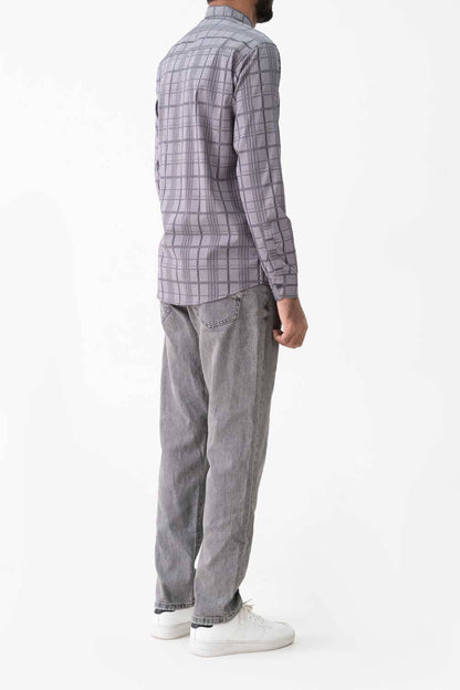 Scanners Men's Printed Casual Shirt