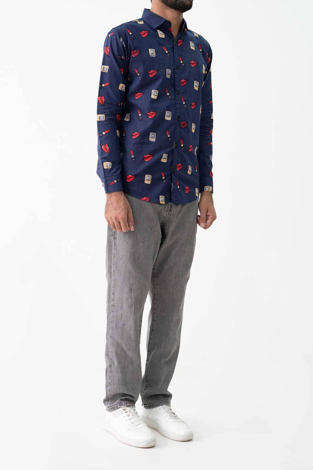 Scanners Elegant Men's Printed Casual Shirt