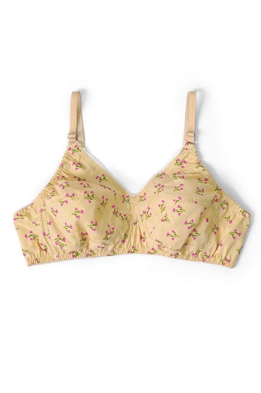 Women's Turin Floral Cotton Bra