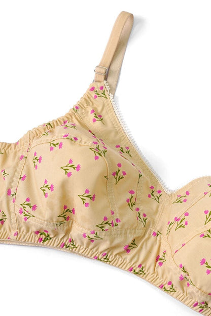Women's Turin Floral Cotton Bra