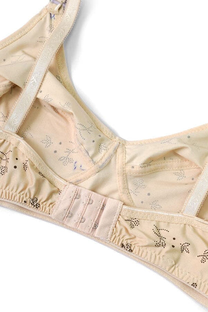 Jian Yemei Women's Printed Stretchable Bra