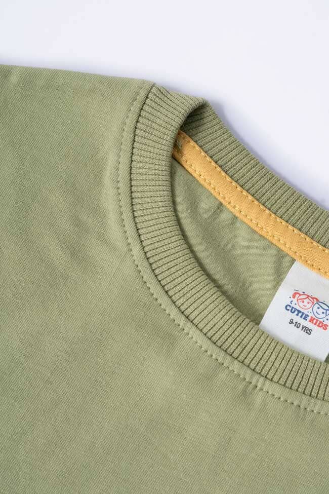 Cutie Girl's Puff Print Tee Shirt