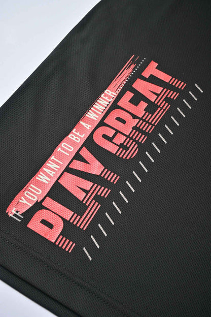 Polo Republica Men's Play Great Printed Activewear Polo Shirt