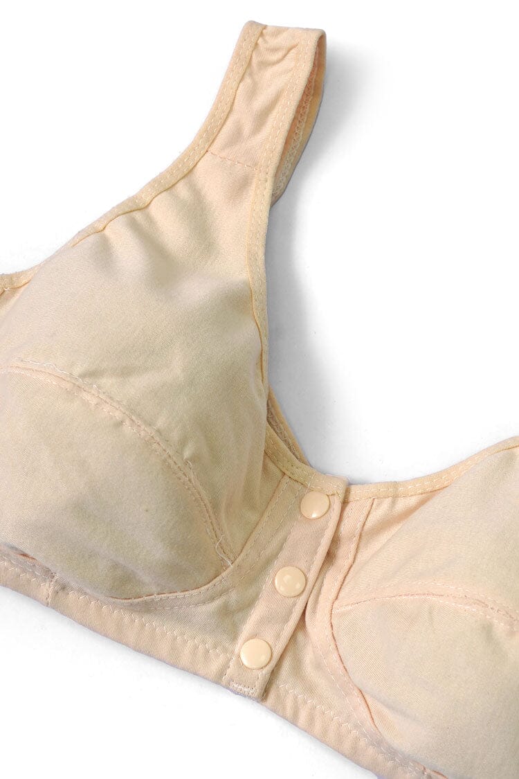 Funlewei Women's Open Front Light Padded Bra