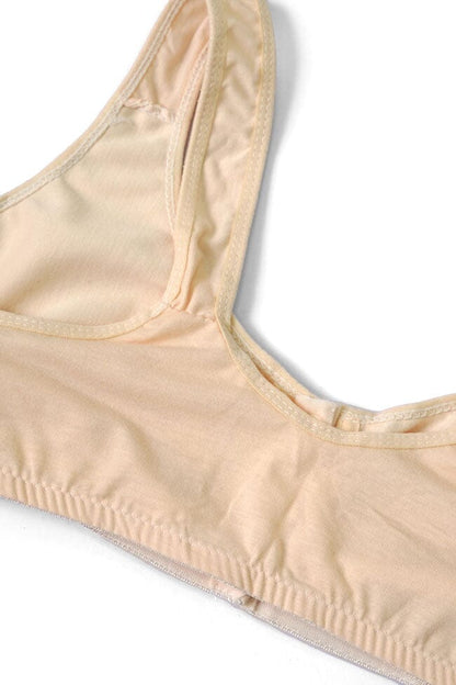 Funlewei Women's Open Front Light Padded Bra