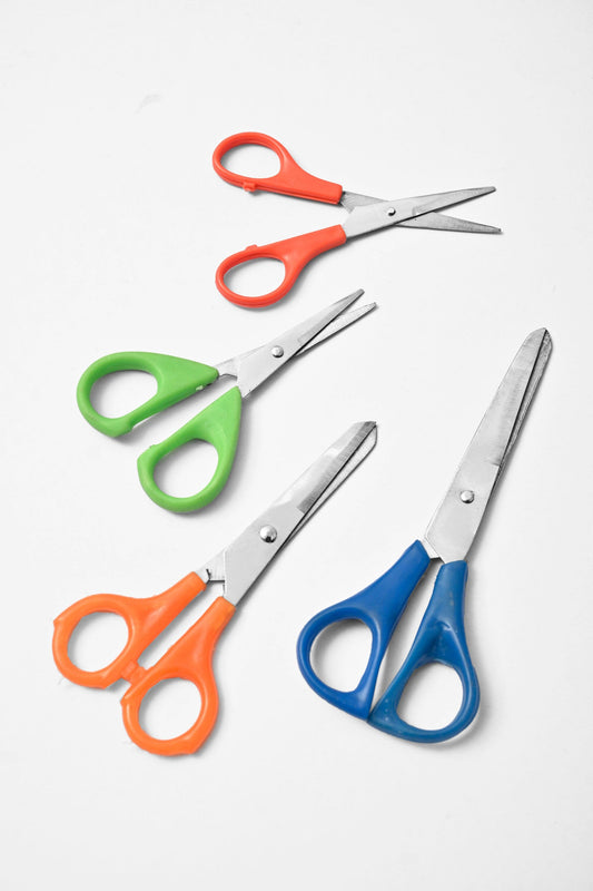  Stainless Steel Ultra Sharp Scissors Set - Pack Of 4