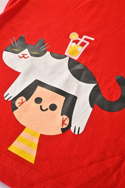 Polo Republica Boy's Cats Boy Printed Tee Shirt Boy's Tee Shirt Polo Republica 