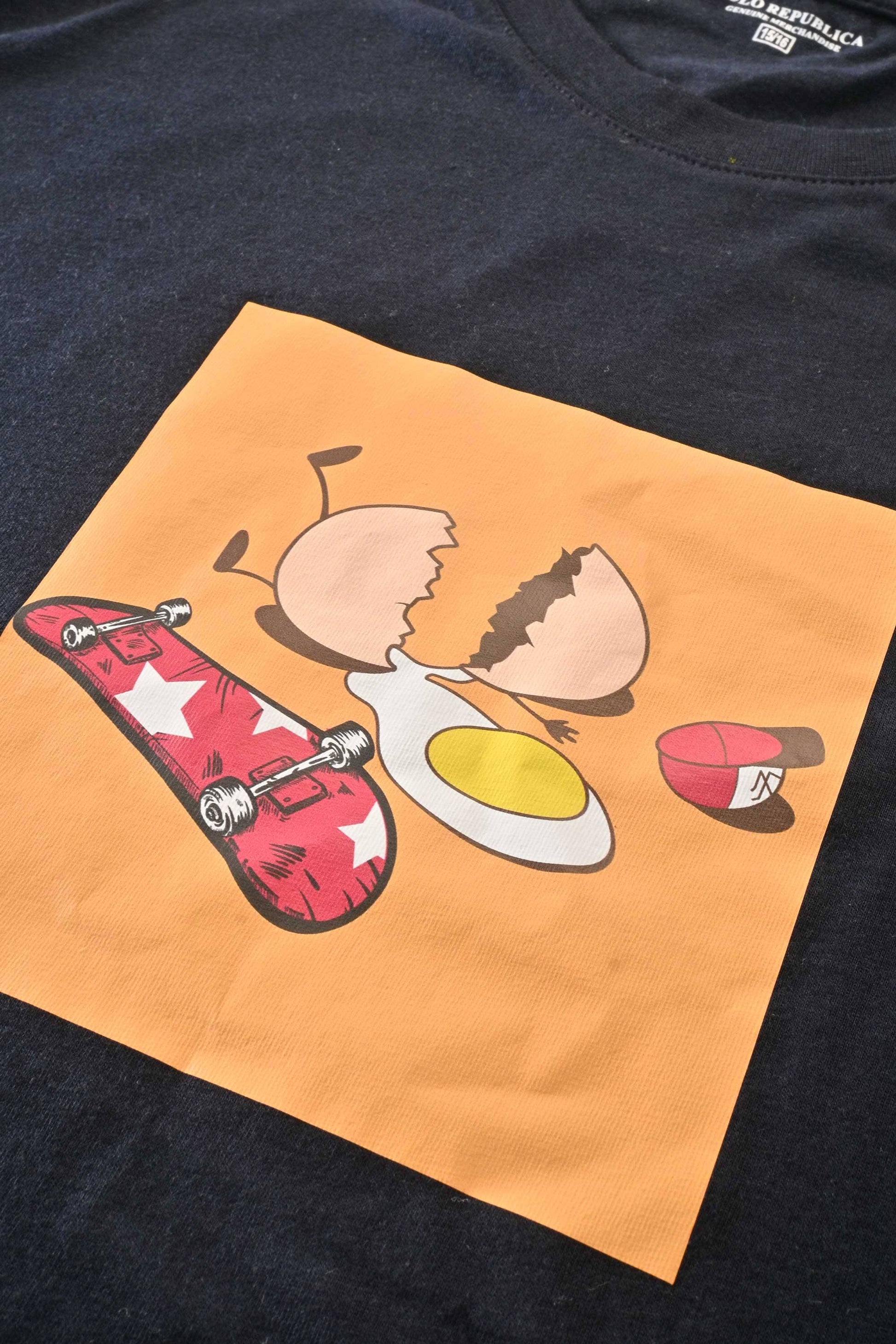 Polo Republica Boy's Skating Egg Printed Tee Shirt Boy's Tee Shirt Polo Republica 