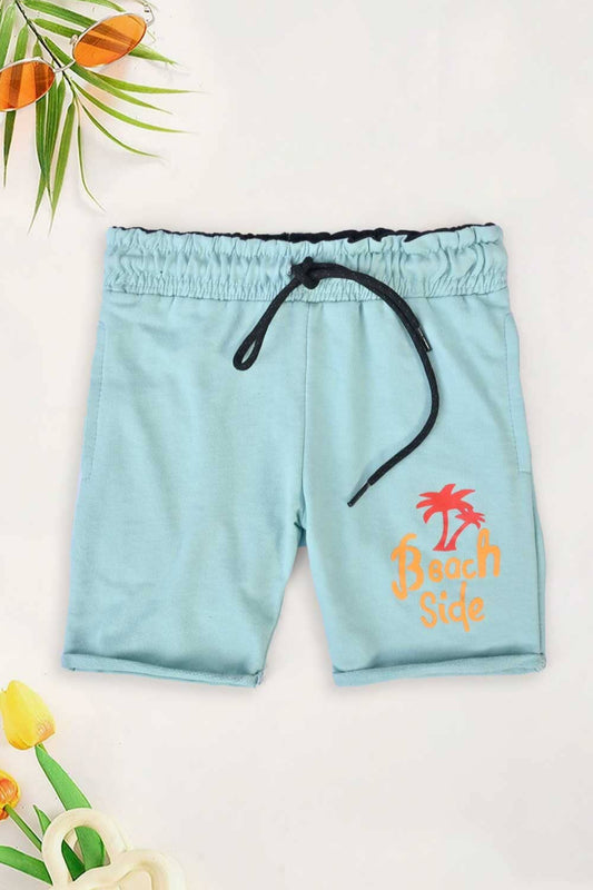 Minoti Kid's Beach Side Printed Terry Shorts Kid's Shorts SZK 