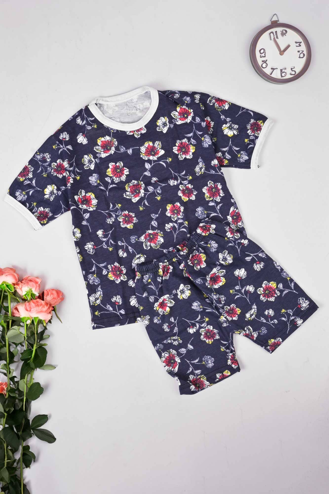 Kid's Aranos Crew Neck Tee and Shorts Set Boy's Suit Set HMG D13 12-18 Months 