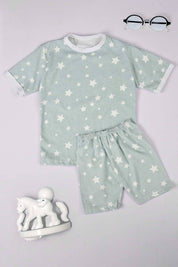 Kid's Aranos Crew Neck Tee and Shorts Set Boy's Suit Set HMG D18 12-18 Months 