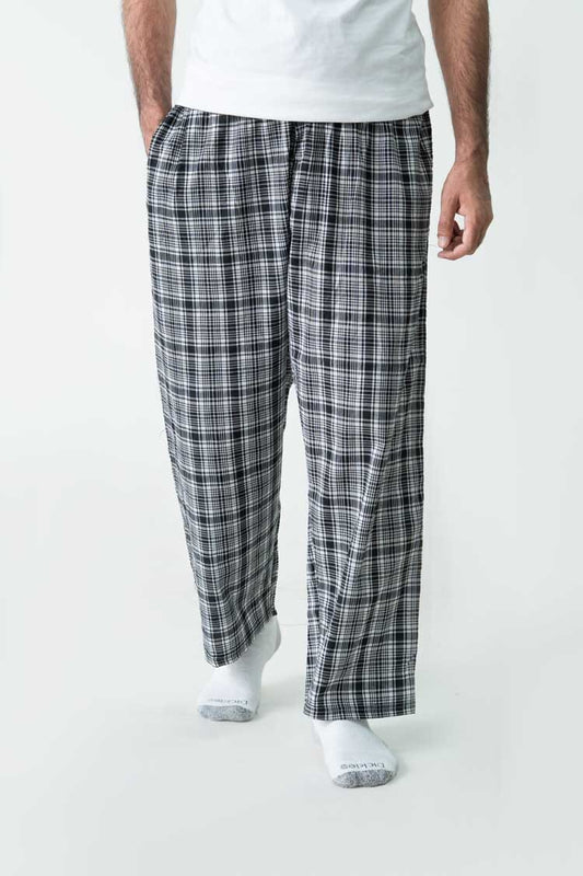 Men's Plaid Loungewear Trousers