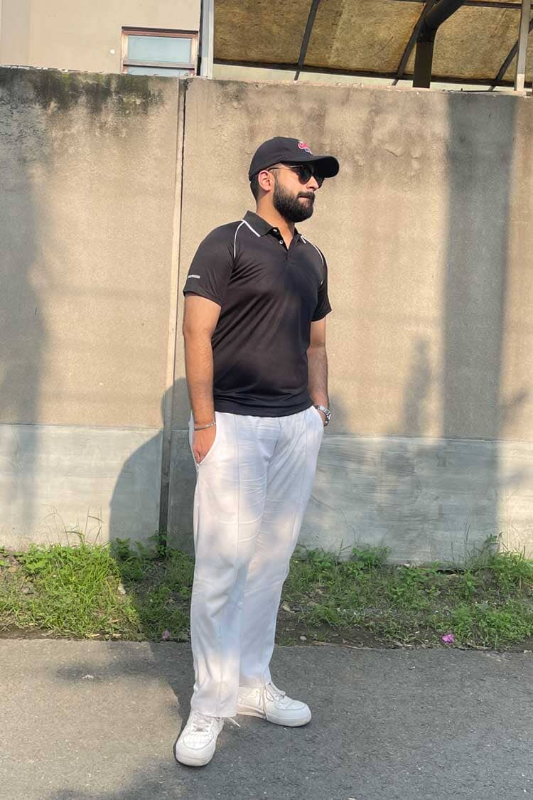 Poler Men's Piping Style Activewear Polo Shirt