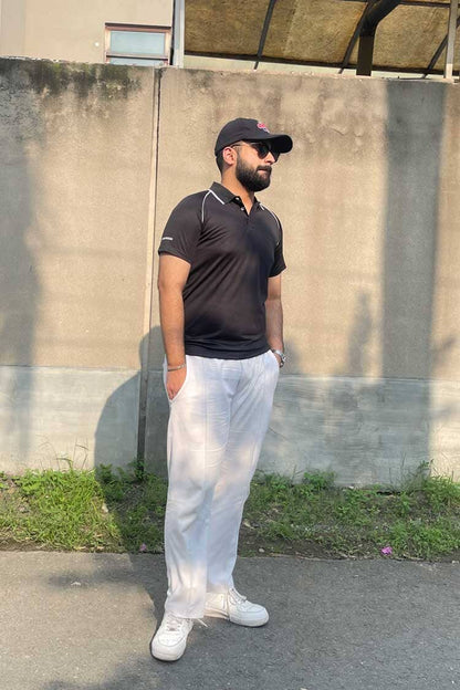 Poler Men's Piping Style Activewear Polo Shirt