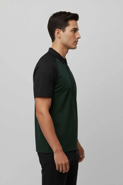 Bottle Green & Black