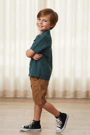 Styles Republic Boy's Basic Premium Casual Shirt