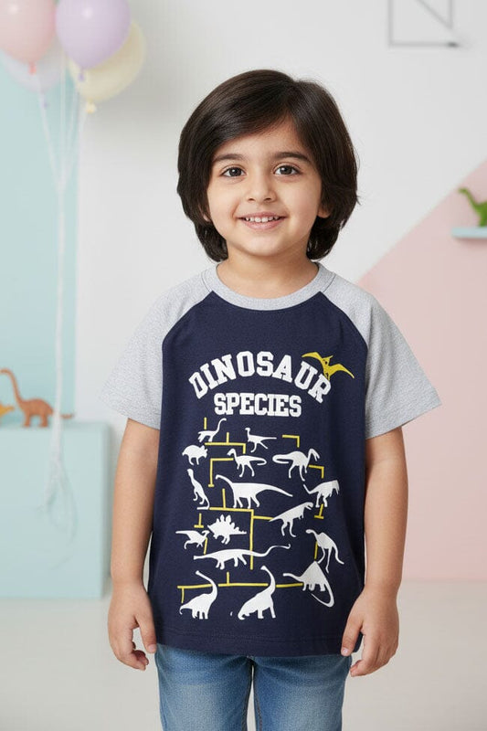 Style Republic Boy's Dinosaur Species Tee Shirt