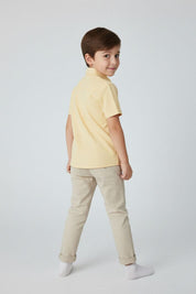 Styles Republic Boy's Basic Short Sleeve Casual Shirt