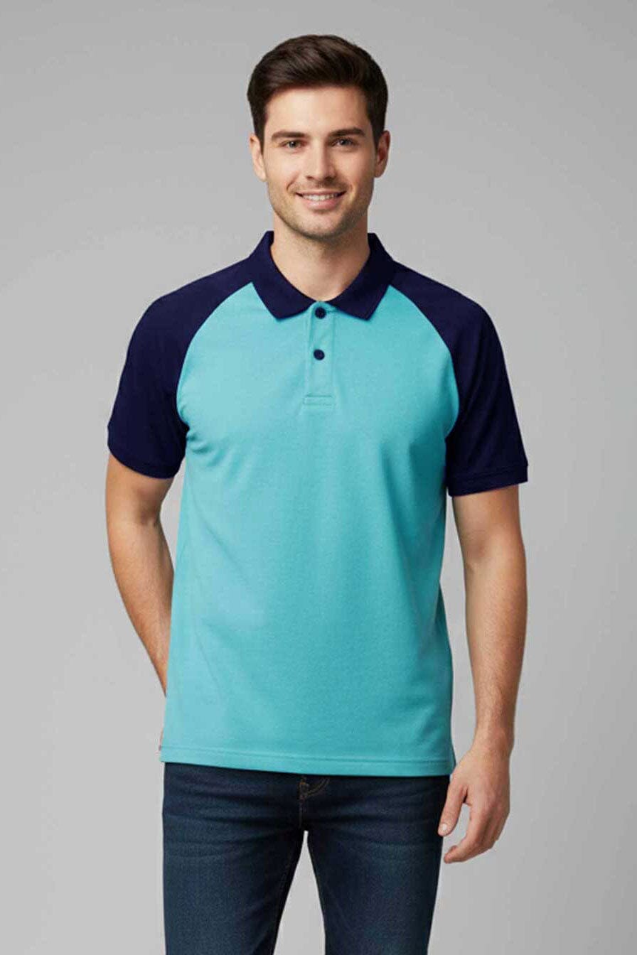 Light Turquoise & Navy