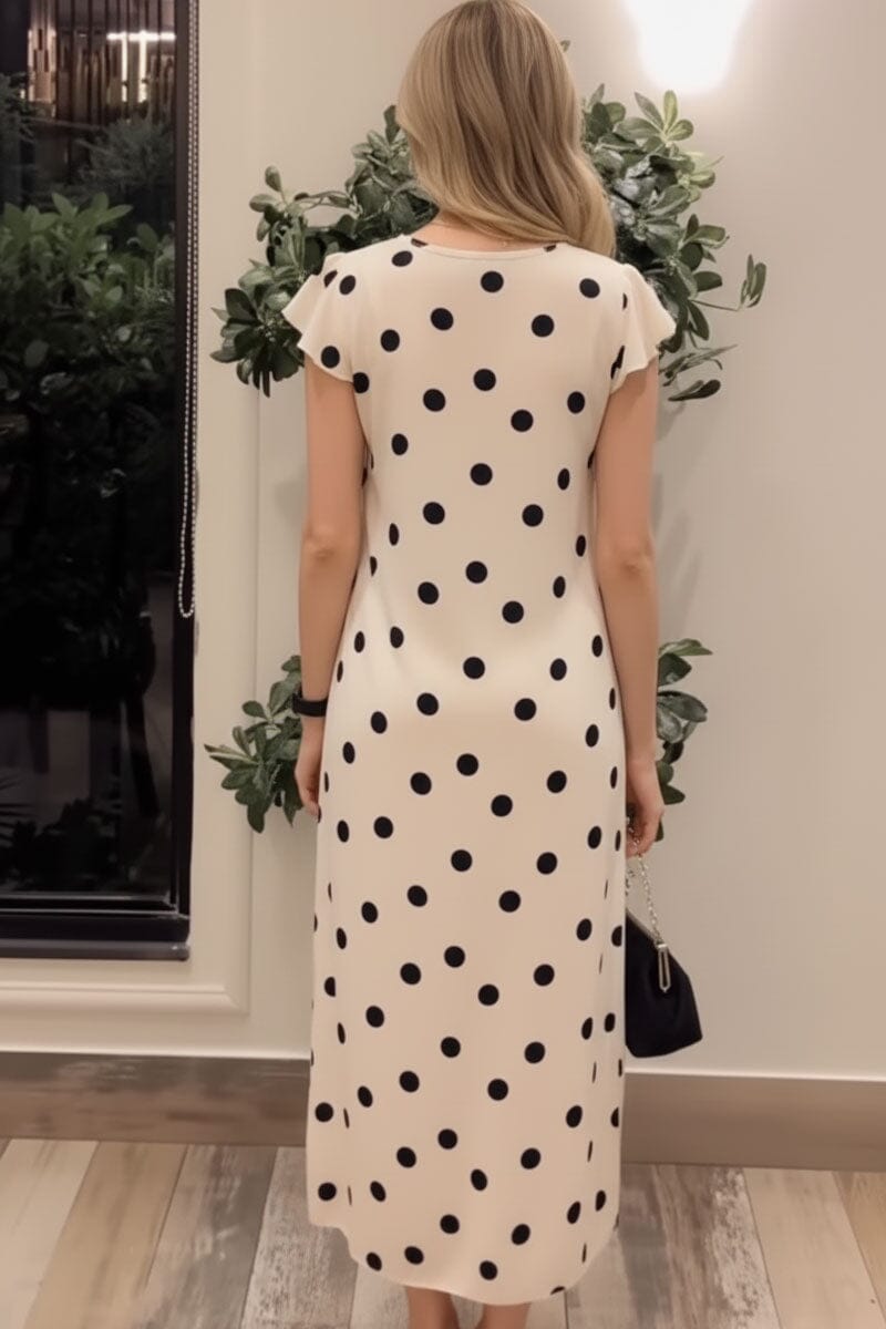 East West Women's Polka Dot Dress