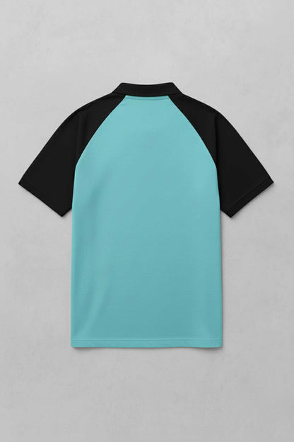 Light Turquoise & Black