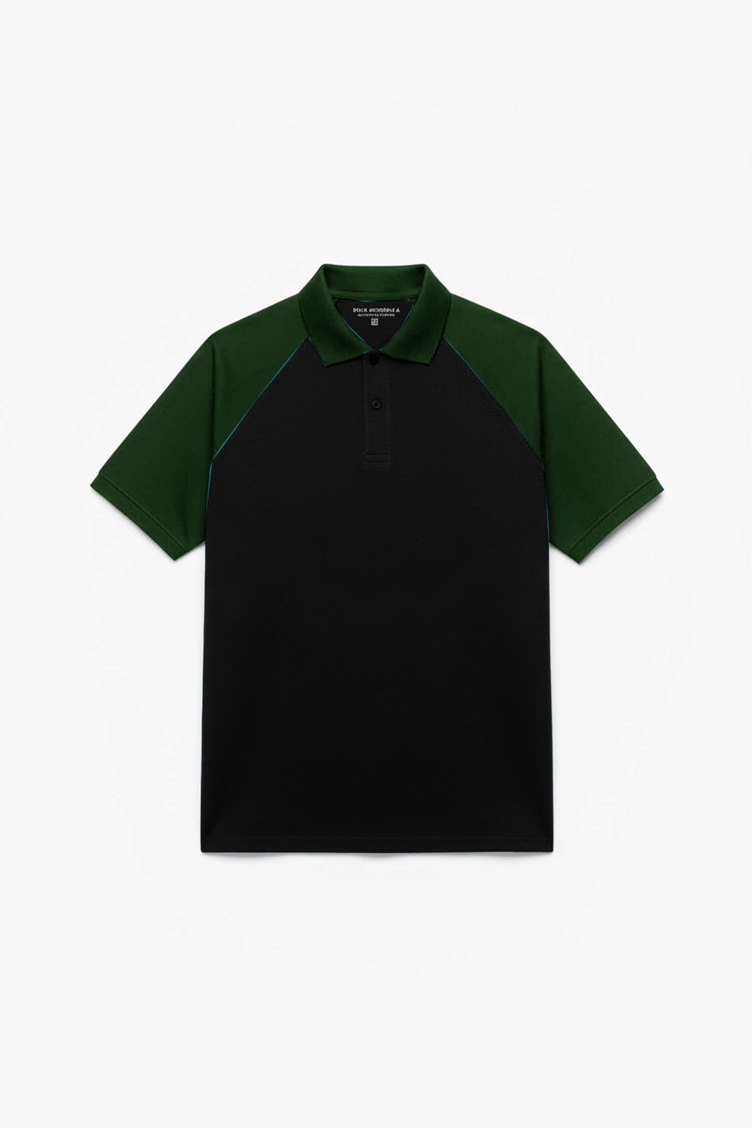 Black & Bottle Green