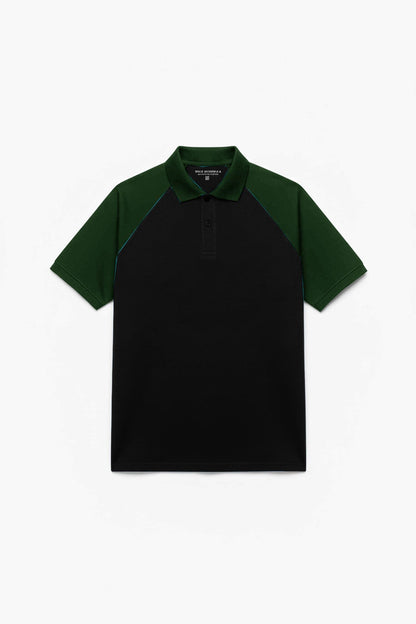 Black & Bottle Green