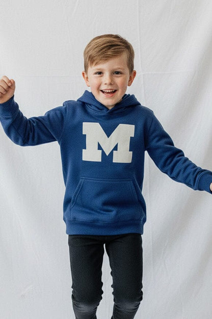 Gen 2 Boy's Wolverines Pullover Hoodie