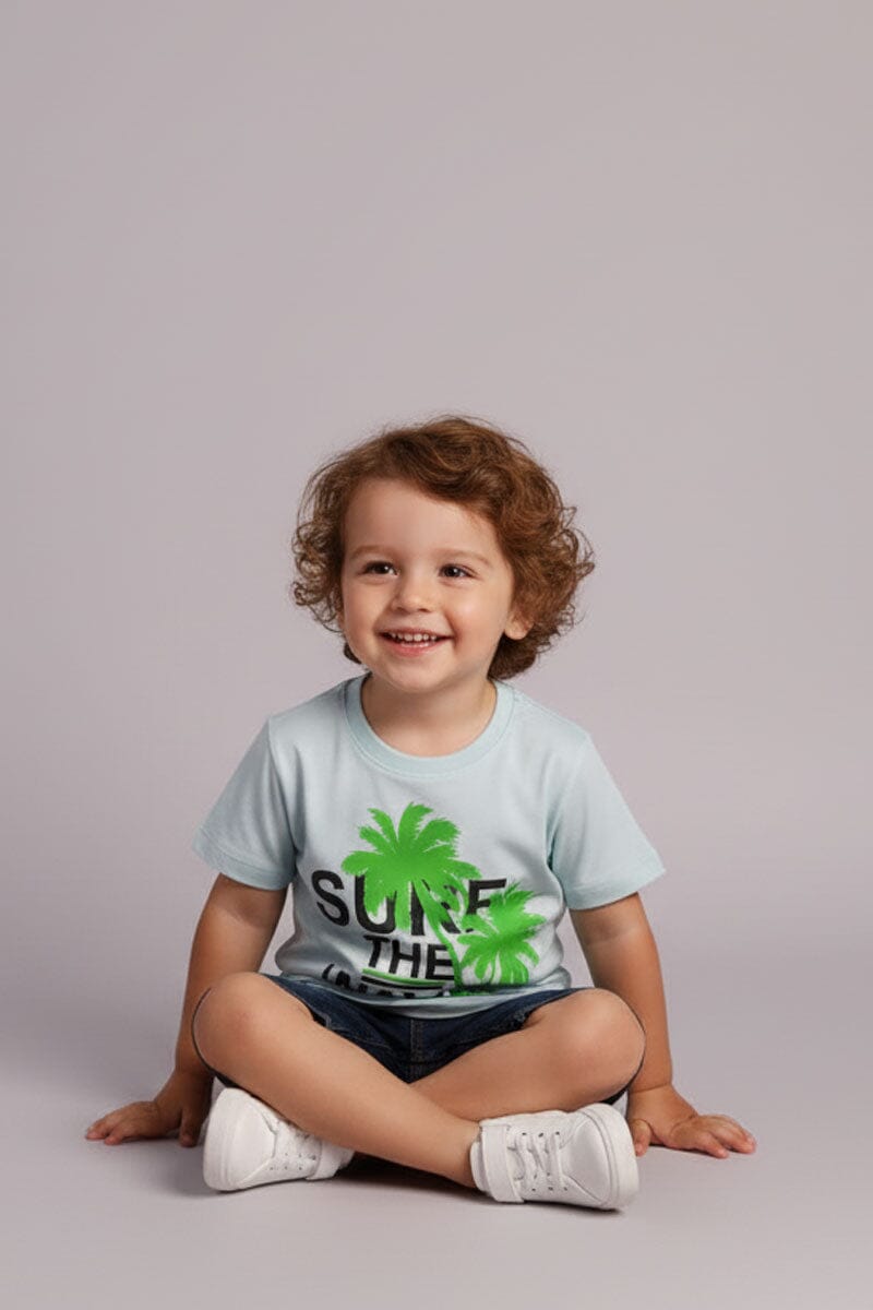 Styles Republic Boy's Enjoy The Beach Tee Shirt