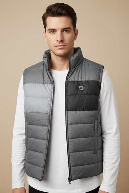 Eternity Men's Color Block Puffer Gilet