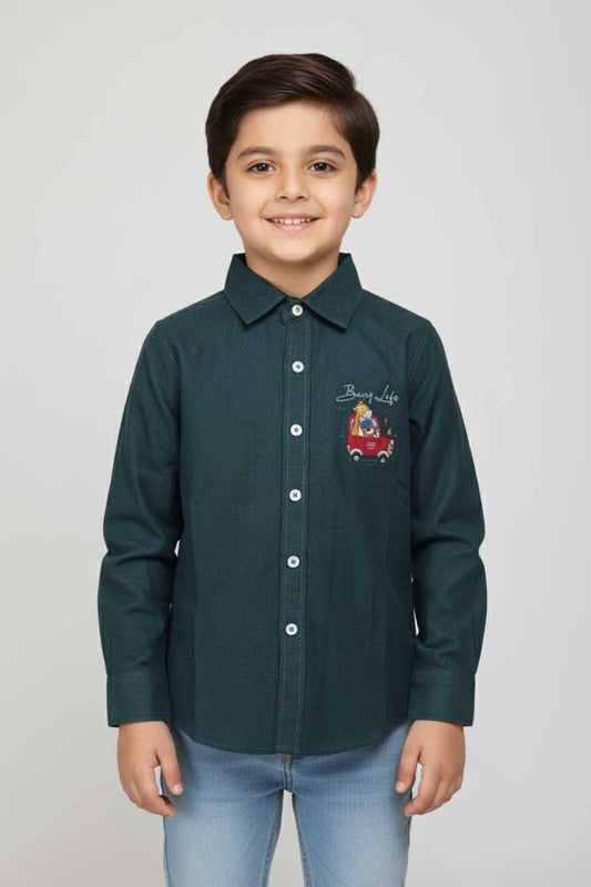 Styles Republic Boy's Busy Life Casual Shirt