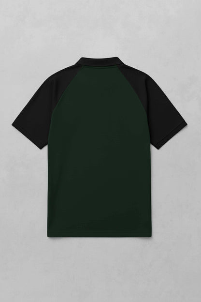 Bottle Green & Black