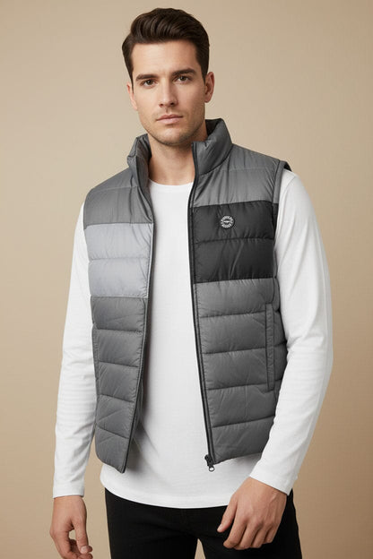 Eternity Men's Color Block Puffer Gilet