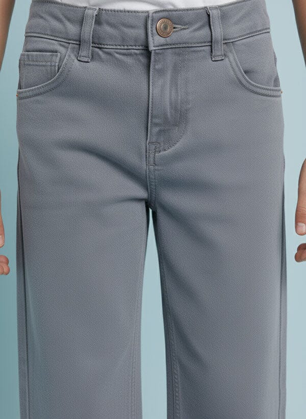 TS Girl's Wide Leg Denim