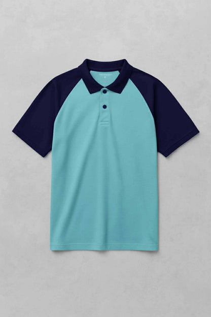 Light Turquoise & Navy