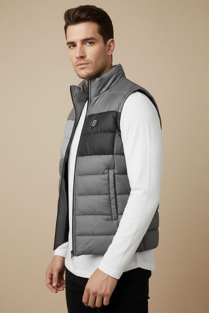 Eternity Men's Color Block Puffer Gilet