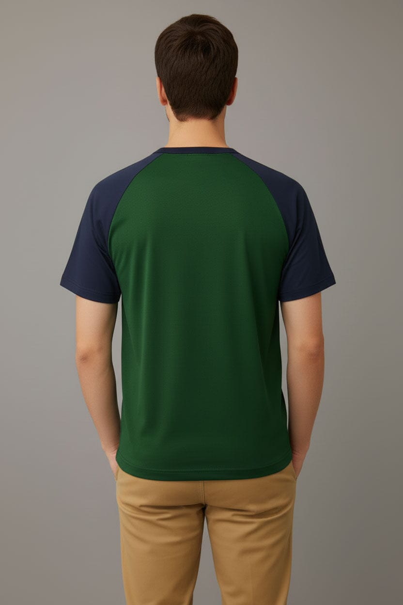 Bottle Green & Navy