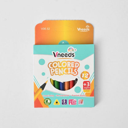 Kid's Premium V-Needs Pencil Color Set - Pack Of 12