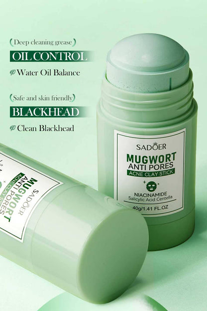 Sadoer Mugwort Anti Pores Acne Clay Stick - 40g