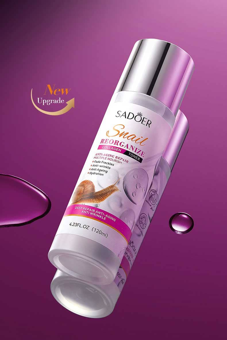 Sadoer Snail Reorganize Collagen Toner - 120ml