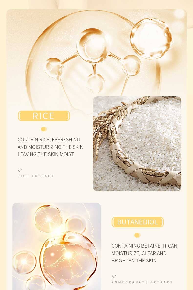 Bioaqua Rice Raw Pulp Cleanser - 100g